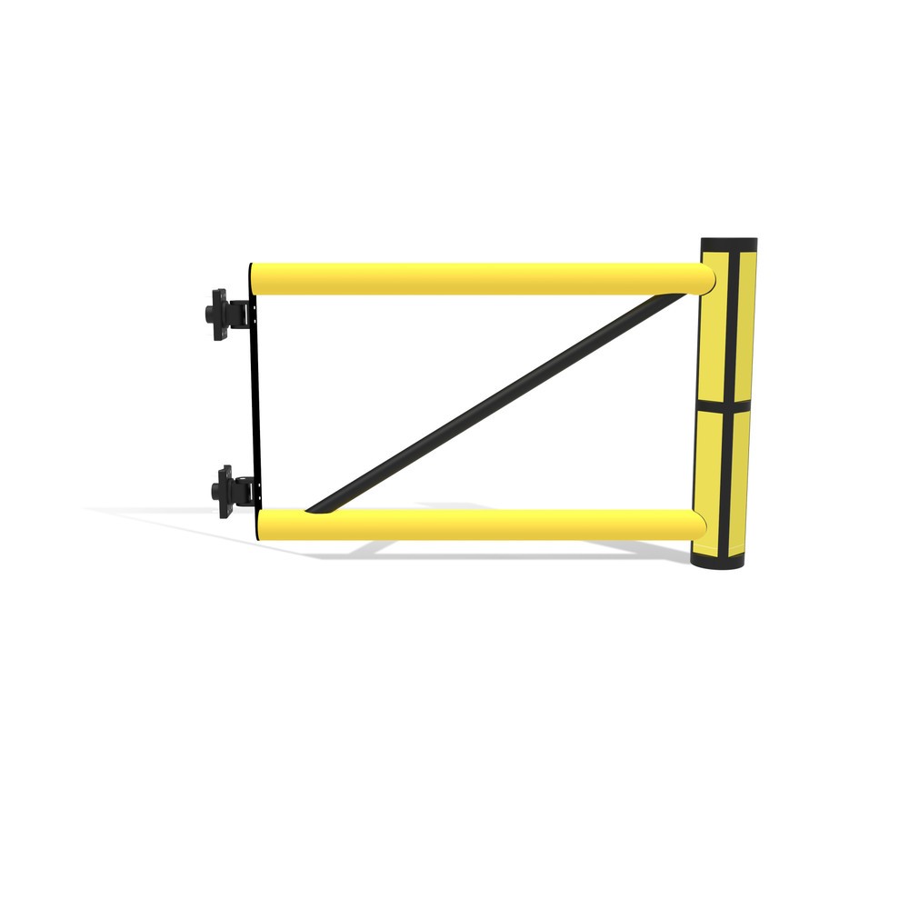 Produktabbildung Nr. 1: dancop Porte battante pour garde-corps de sécurité « Delta », H x l 1 200 x 1 000 mm