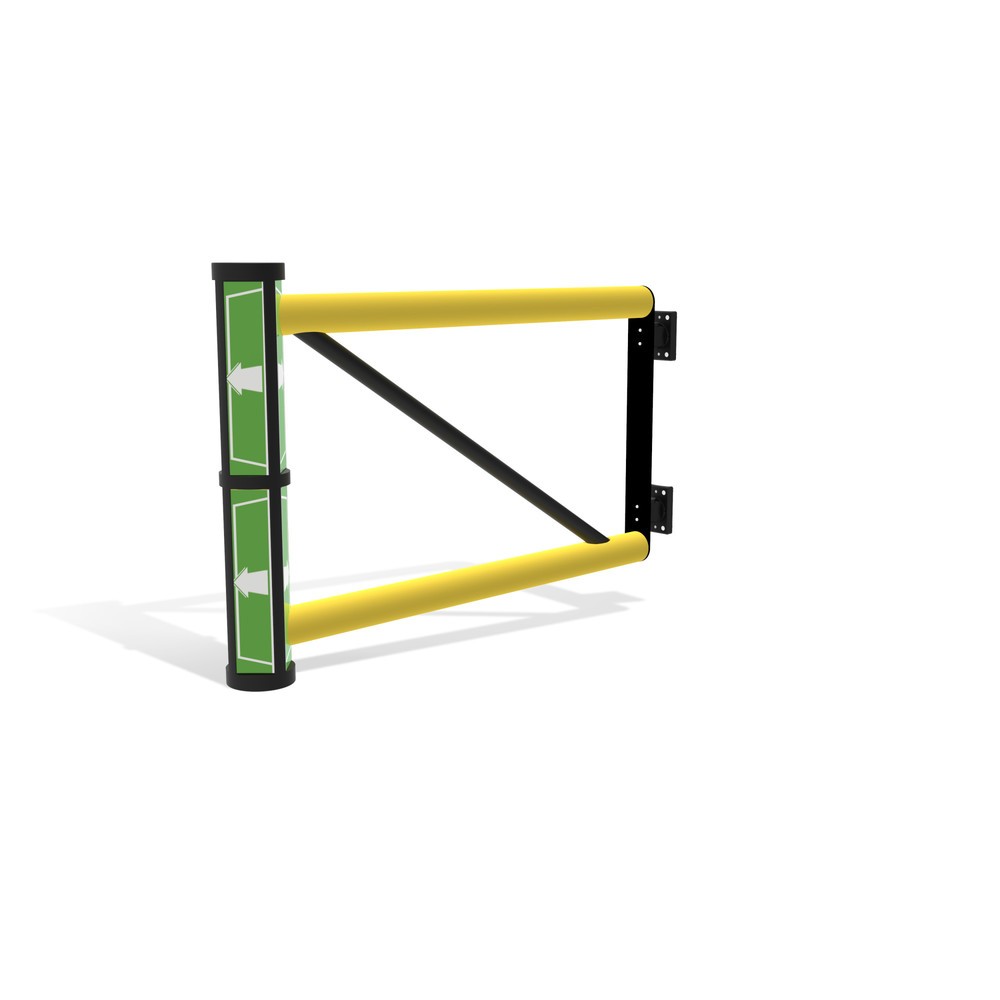 Produktabbildung Nr. 4: dancop Porte battante pour garde-corps de sécurité « Delta », H x l 1 200 x 1 000 mm