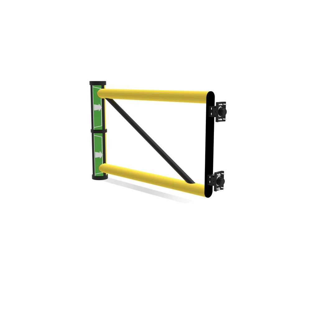 Produktabbildung Nr. 6: dancop Porte battante pour garde-corps de sécurité « Delta », H x l 1 200 x 1 000 mm