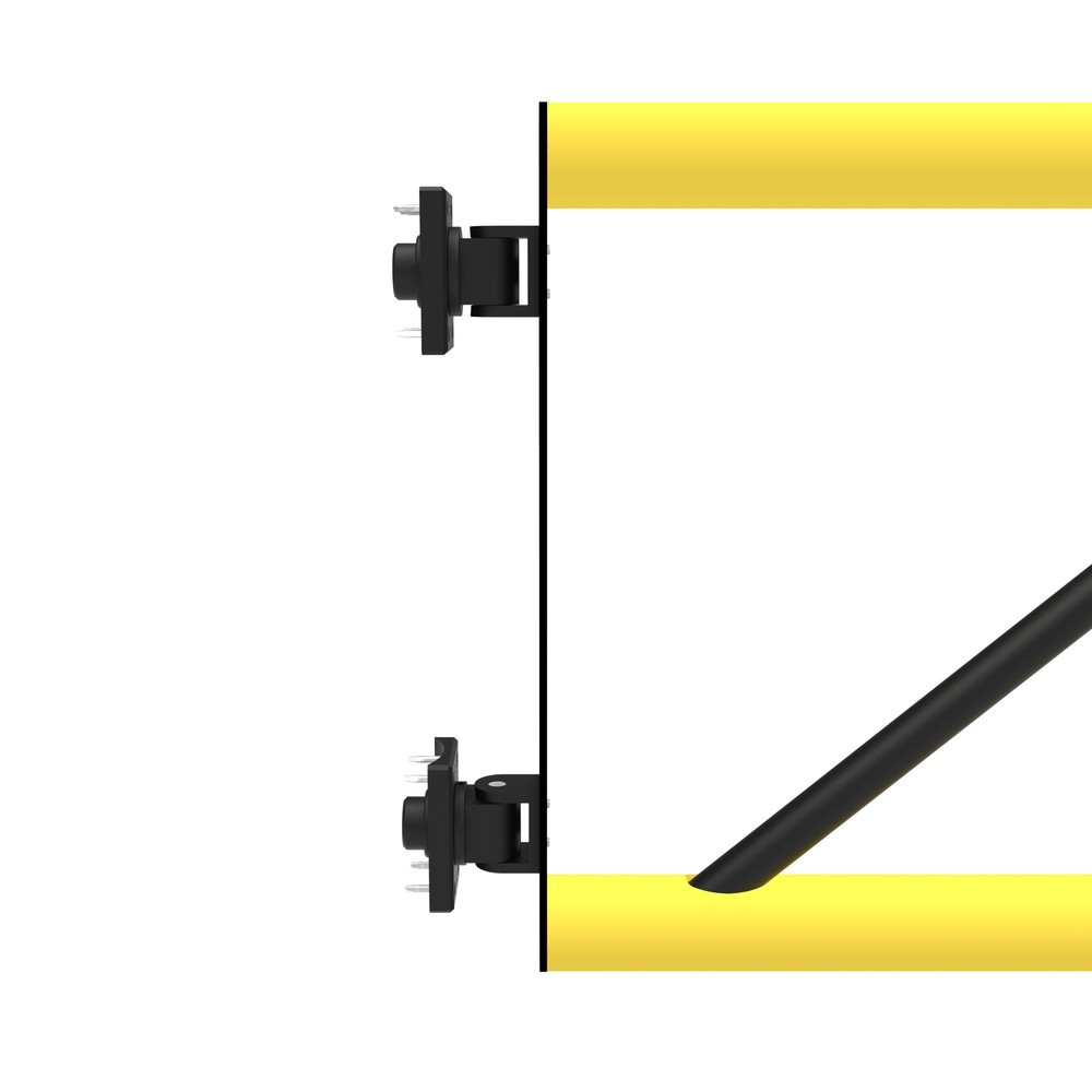Produktabbildung Nr. 10: dancop Porte battante pour garde-corps de sécurité « Delta », H x l 1 200 x 1 000 mm
