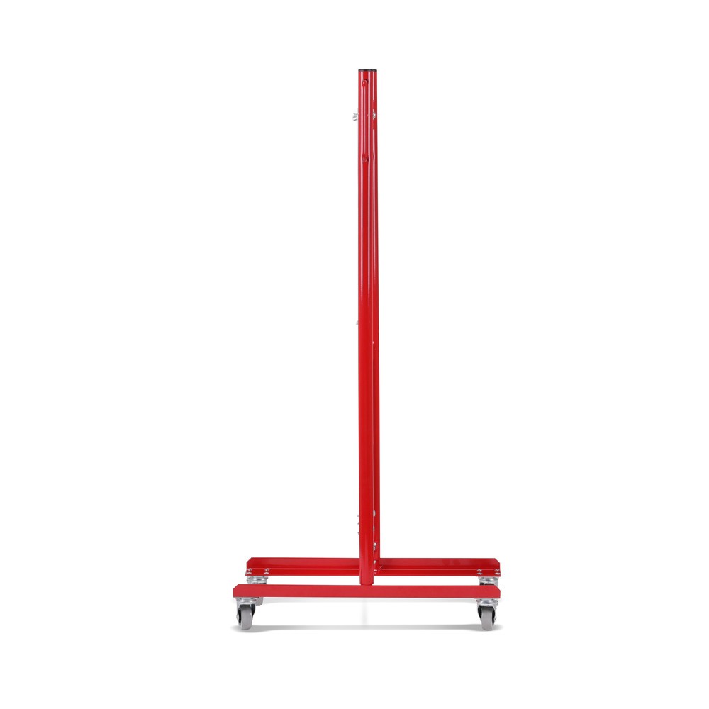 Produktabbildung Nr. 3: dancop Scherengitter, Rollen beidseitig, Breite 3.600 mm, rot/weiss