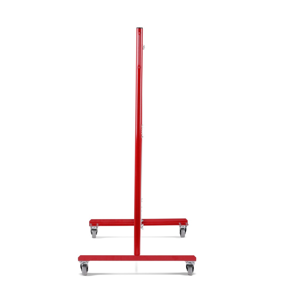 Produktabbildung Nr. 7: dancop Scherengitter, Rollen beidseitig, Breite 3.600 mm, rot/weiss