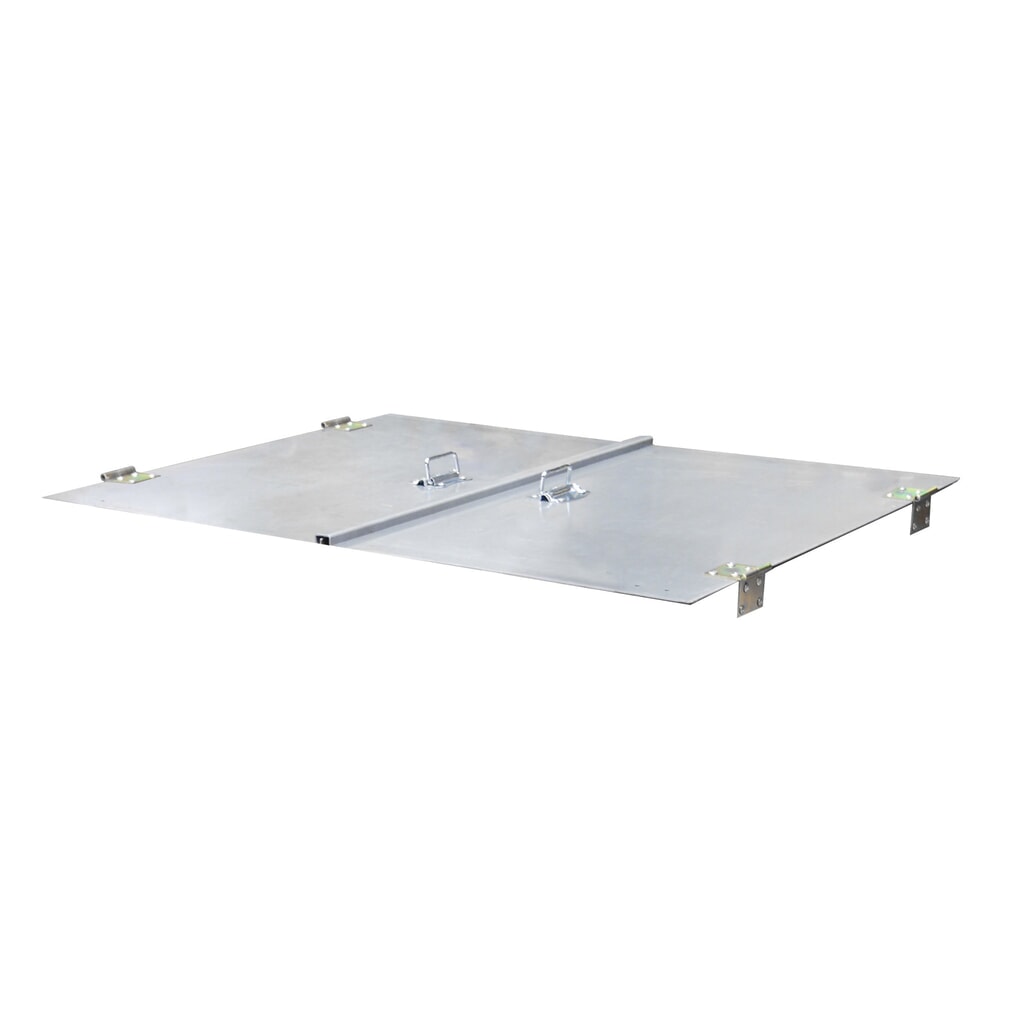 2-teiliger Deckel für Bauer® Universal-Container Typ UC Produktabbildung: 2-teiliger Deckel für Bauer® Universal-Container Typ UC