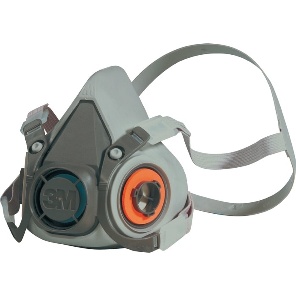 3M™ Atemschutzhalbmaske 6200 – Serie 6000, ohne Filter, EN 140, M Produktabbildung: 3M™ Atemschutzhalbmaske 6200 – Serie 6000, ohne Filter, EN 140, M