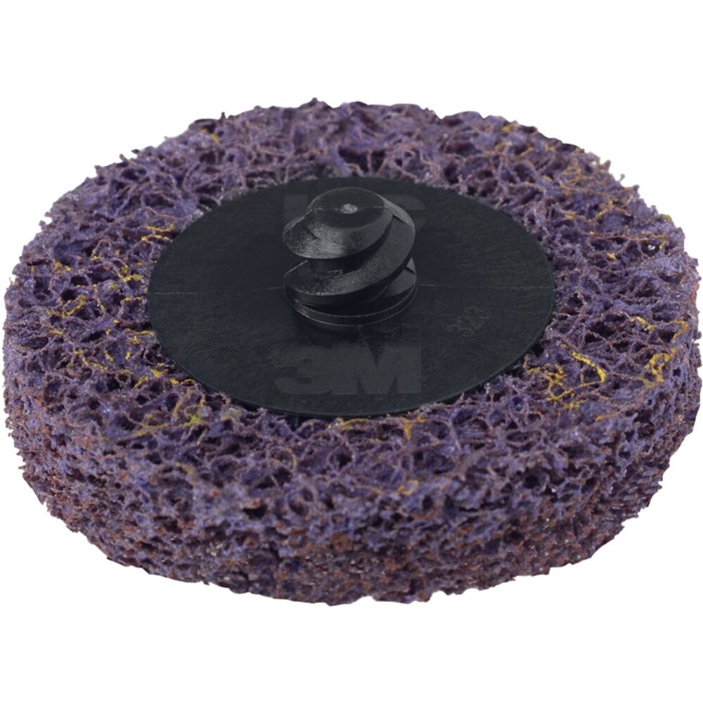 Produktabbildung: 3M Grobreinigungsscheibe Scotch Brite™ BF-DR D.76,2mm medium violett