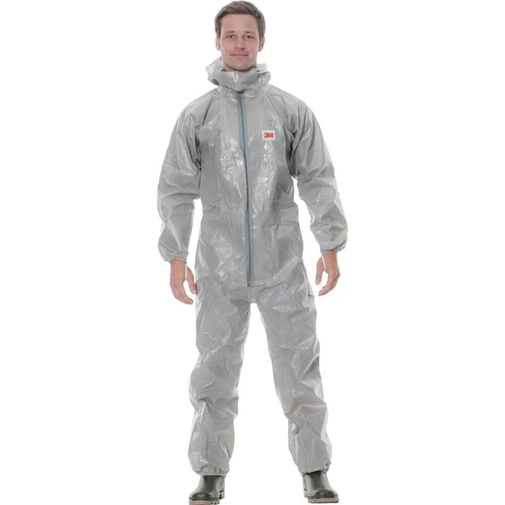 Produktabbildung: 3M™ Schutzanzug 4570 Gr.XL grau PSA III 3M™