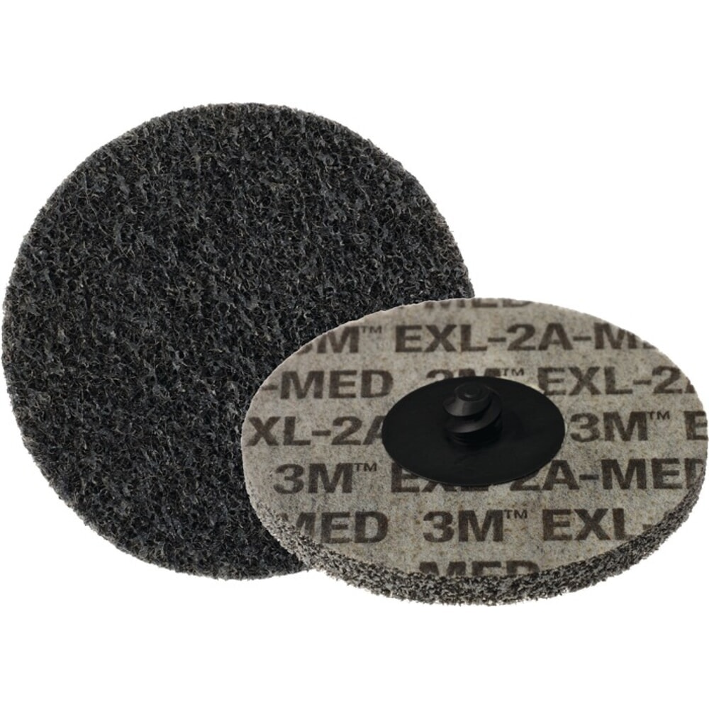 Produktabbildung: 3M™ Vlieskompaktscheibe Scotch Brite™ XL-DR D.50,8mm fine grau 22100min-¹