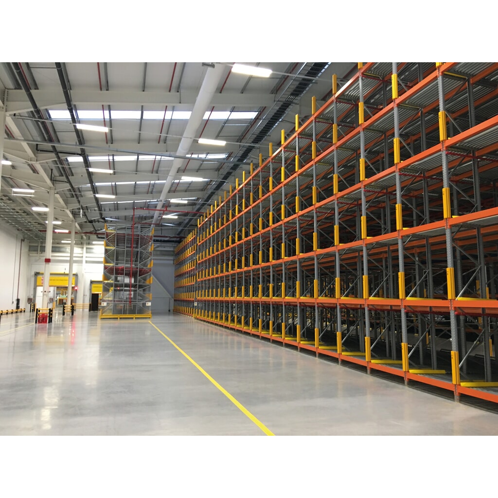 Produktabbildung Nr. 5: A-SAFE Anfahrschutz für Regale RackGuard (S) LLR aus MEMAPLEX®, Innenmass HxBxT 600 x 85 x 80 mm