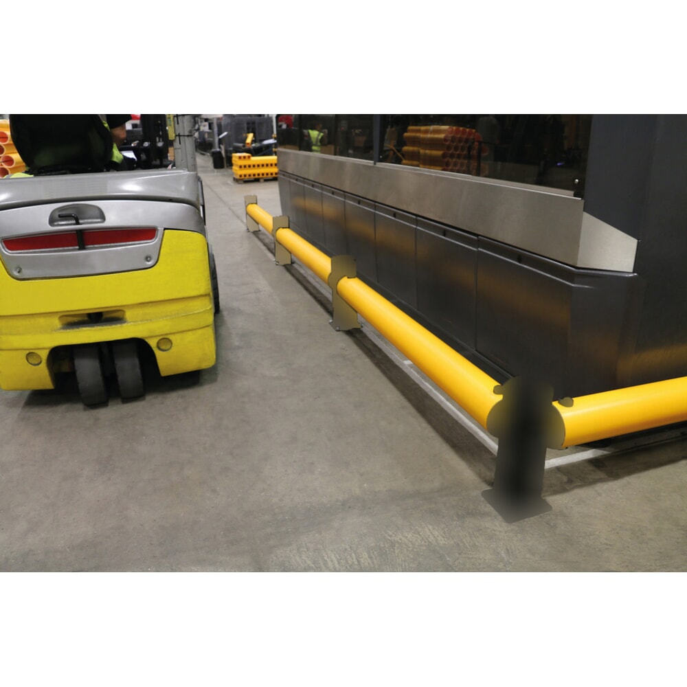 Produktabbildung Nr. 4: A-SAFE Holmsatz für Rammschutzgeländer eFlex als Verkehrsbarriere aus MEMAPLEX®, Innen- und Aussenbereich, HxB 500 mm Länge