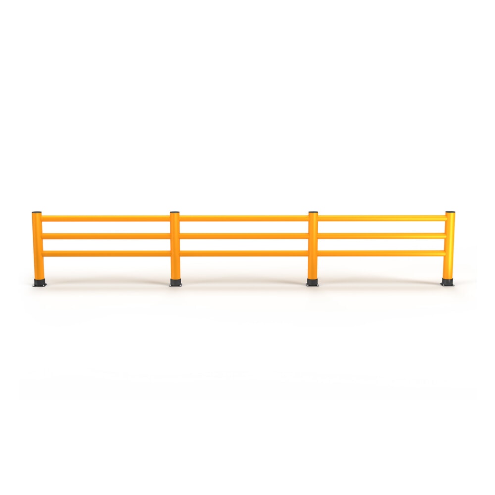 Produktabbildung Nr. 3: A.M.P.E.R.E. Rammschutzgeländer Rack Mammut®, Innen- und Aussenbereich, HxL 1.100 x 6.000 mm