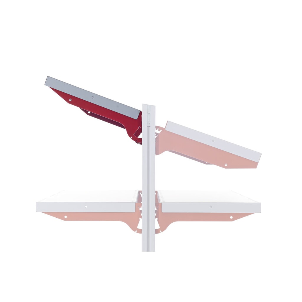 Ablageboden für Rocholz Packtische SYSTEM FLEX, BxT 1.000 x 200 mm Produktabbildung Nr. 3: Ablageboden für Rocholz Packtische SYSTEM FLEX, BxT 1.000 x 200 mm