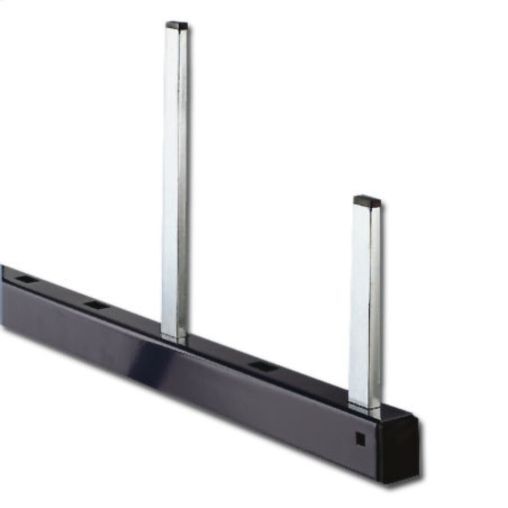 Abrollsicherung für META Kragarmregale, Höhe 100 mm Produktabbildung: Abrollsicherung für META Kragarmregale, Höhe 100 mm