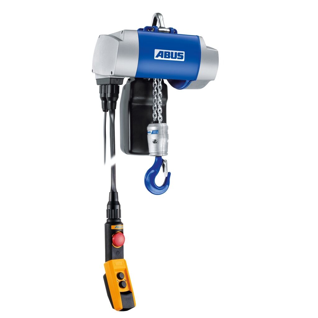 Produktabbildung: ABUS Elektrokettenzug GM4, stationär, TK 500 kg, 3 m Hakenweg