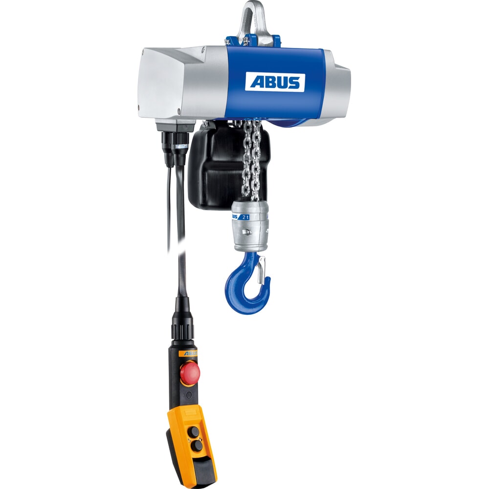 Produktabbildung: ABUS Elektrokettenzug GM6, stationär, TK 1.000 kg, 3 m Hakenweg