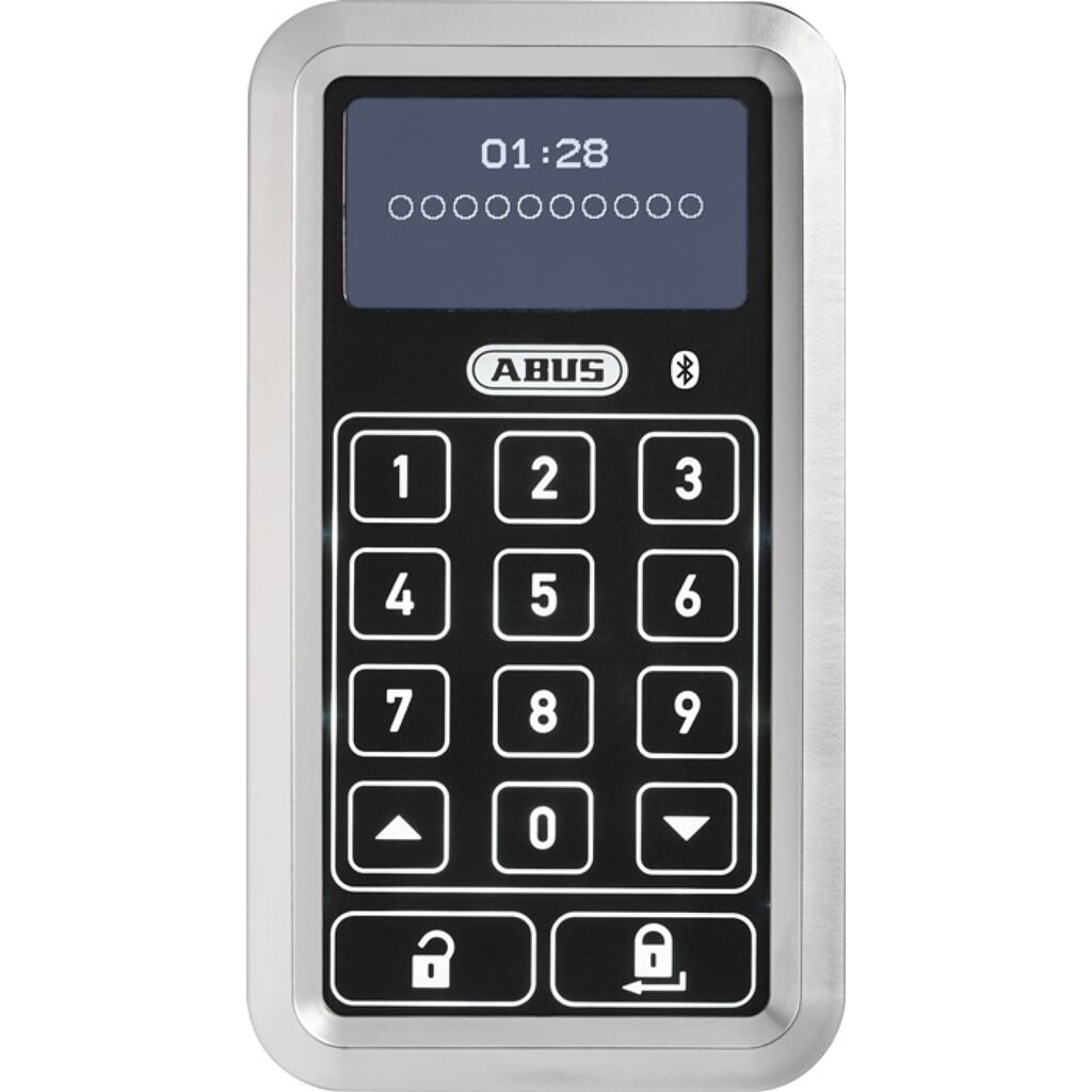 Produktabbildung Nr. 1: ABUS Tastatur CFT3100 S, silber, Touch-Oberfläche