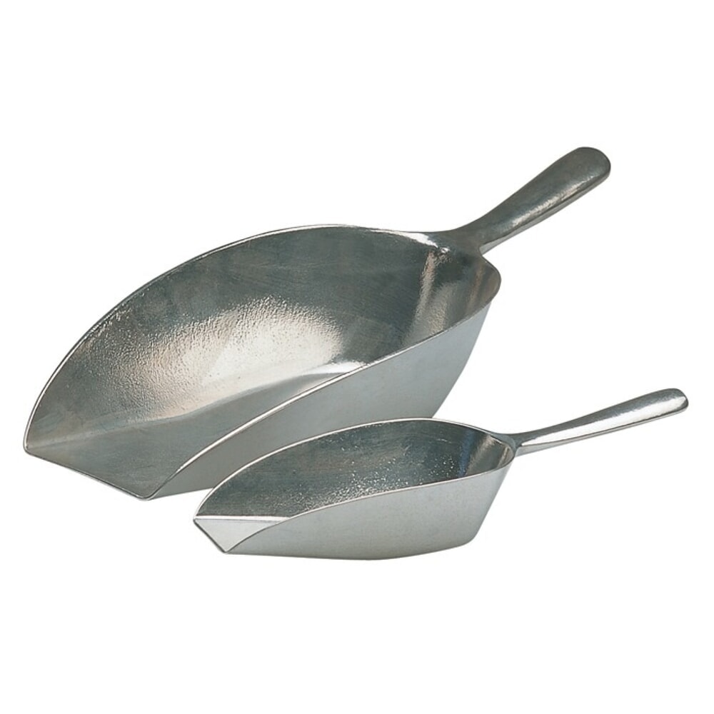 Produktabbildung: Abwiegeschaufel, Länge 250 mm, Aluminium silber, Inhalt 260 ml