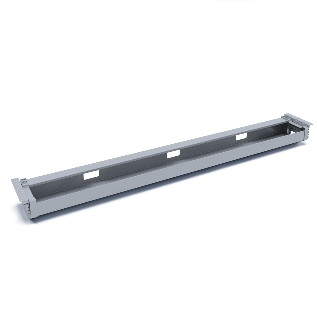 Actiforce Kabelwanne 1200 mm, silber Produktabbildung: Actiforce Kabelwanne 1200 mm, silber