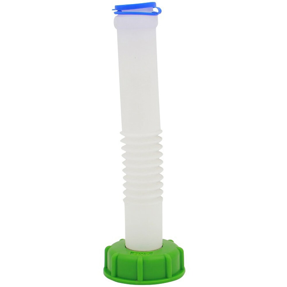 Produktabbildung: Adapter mit flexiblem Ausgiesser für IBC-Container