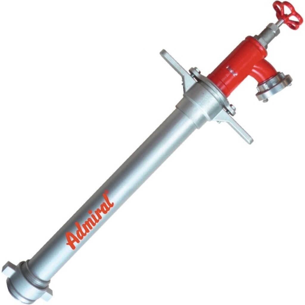 ADMIRAL Hydrantenstandrohr STORZ, DN 80, Aluminium, 1 x C-Abgang, 1 Ventil Produktabbildung: ADMIRAL Hydrantenstandrohr STORZ, DN 80, Aluminium, 1 x C-Abgang, 1 Ventil