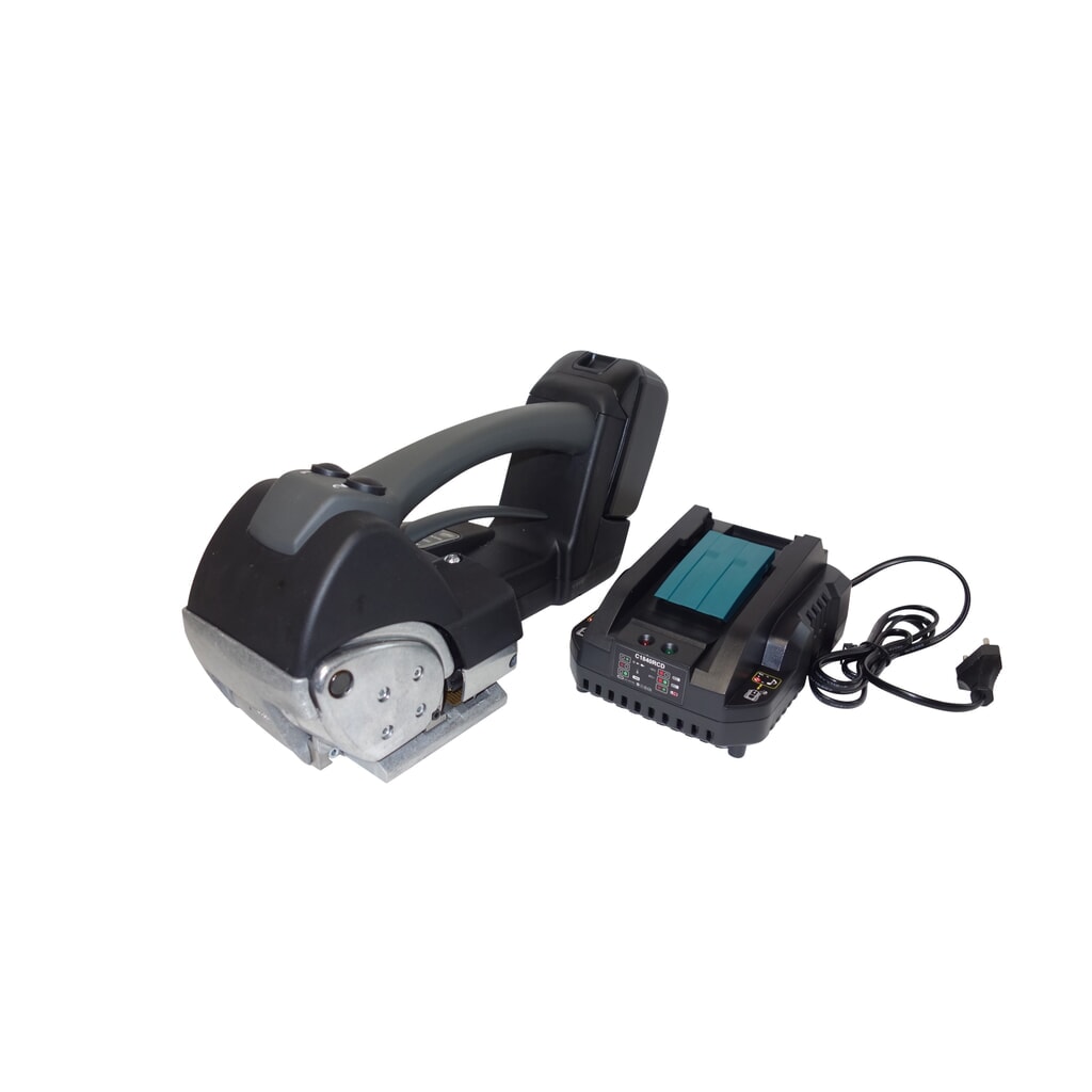Akku-Umreifungsgerät BW-03 Plus, vollautomatisch, für PP- und PET-Band, Bandbreite 12-16 mm Produktabbildung Nr. 6: Akku-Umreifungsgerät BW-03 Plus, vollautomatisch, für PP- und PET-Band, Bandbreite 12-16 mm