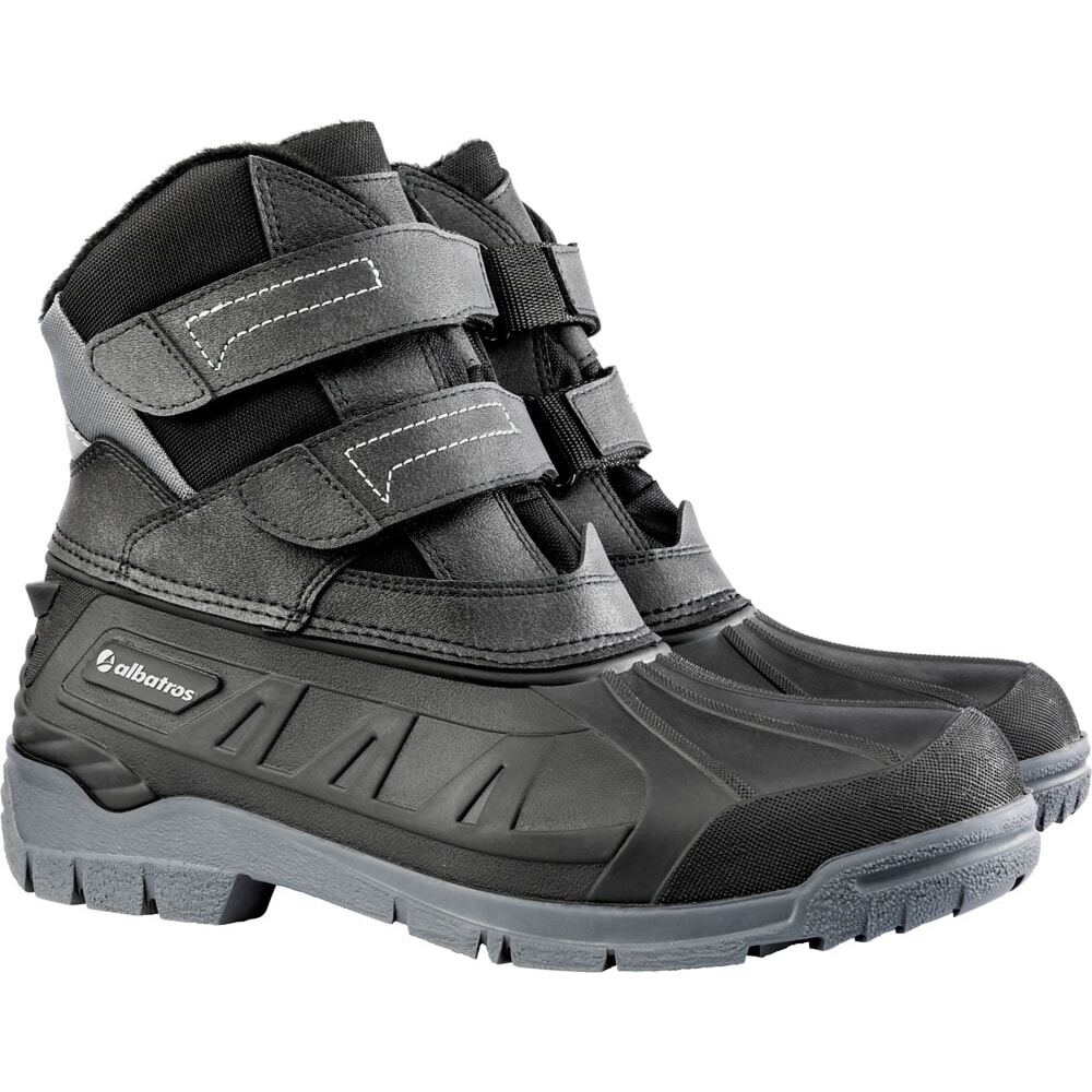 Produktabbildung: albatros Klettstiefel ONTARIO, gefüttert, schwarz, Grösse 36
