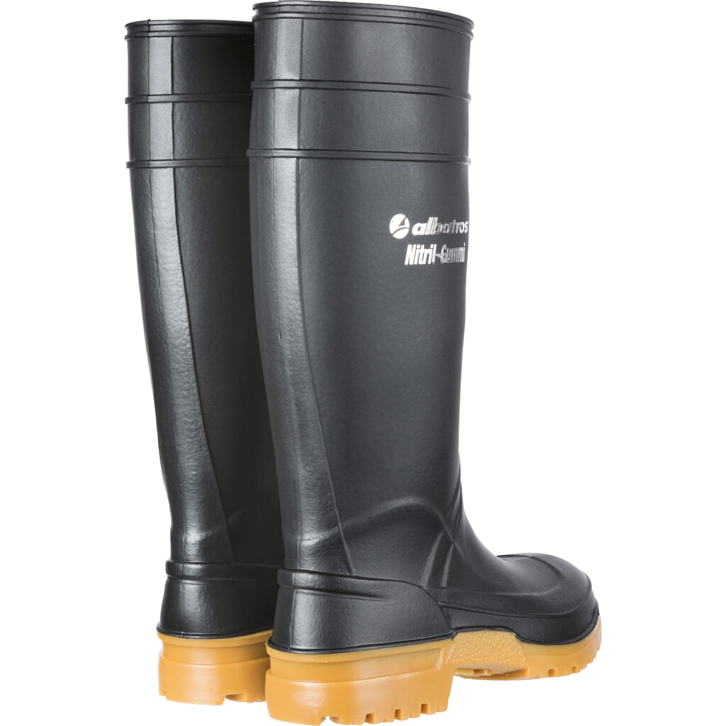 albatros GUARDIAN HIGH BLACK Nitrilgummistiefel Grösse 36, schwarz Produktabbildung Nr. 2: albatros GUARDIAN HIGH BLACK Nitrilgummistiefel Grösse 36, schwarz