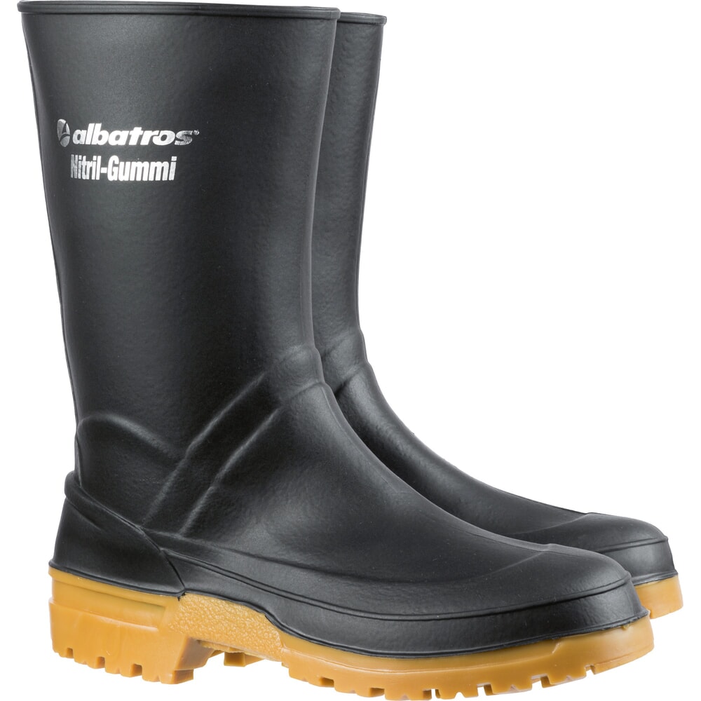 Produktabbildung: albatros GUARDIAN MID BLACK Nitrilgummistiefel Grösse 44, schwarz