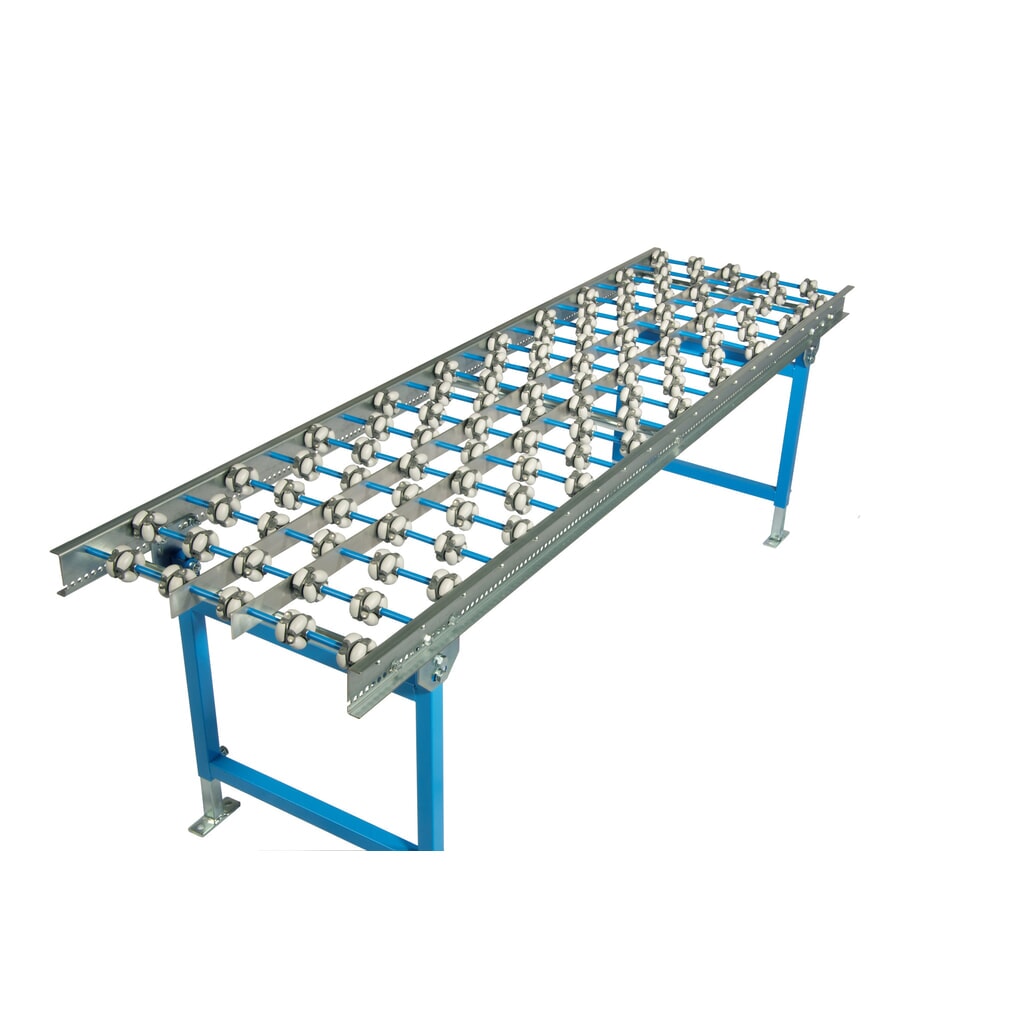 BLUME Allseiten-Röllchenbahn, LxB 500 x 500 mm, Teilung 50 mm Produktabbildung Nr. 3: BLUME Allseiten-Röllchenbahn, LxB 500 x 500 mm, Teilung 50 mm