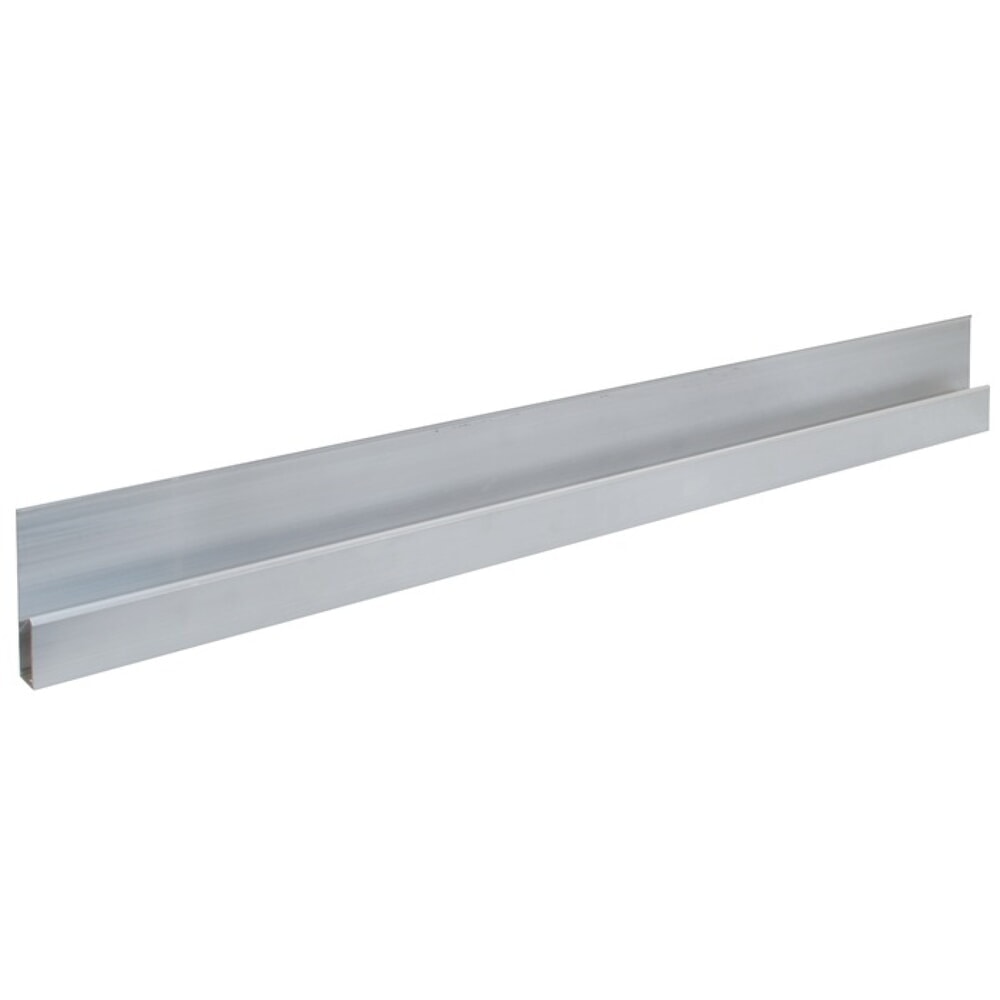 Produktabbildung: Alu h-Kartätsche L.1200mm m.Verstärkungswulst Alu.
