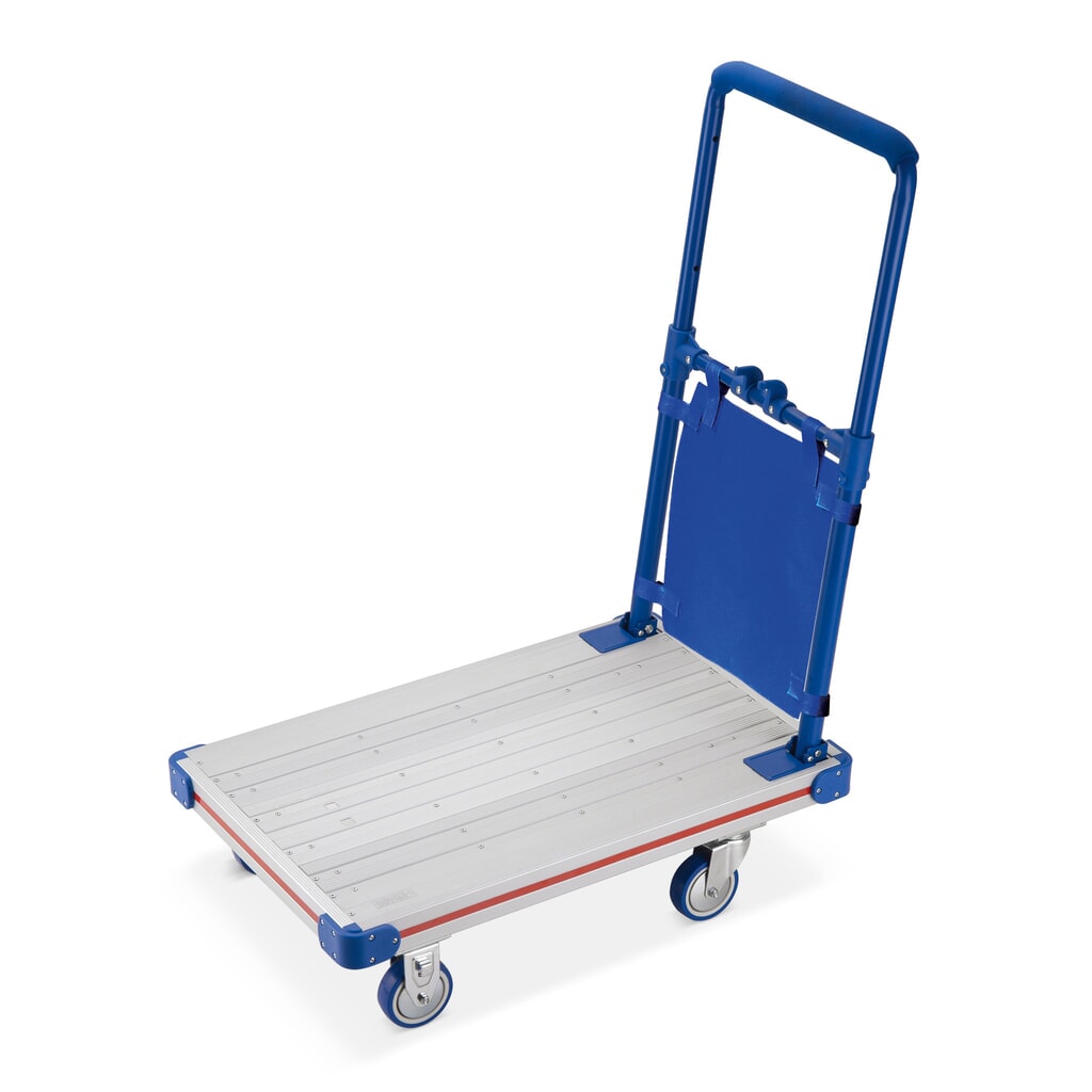 Alu-Plattformwagen, klappbar, TK 150 kg Produktabbildung Nr. 1: Alu-Plattformwagen, klappbar, TK 150 kg