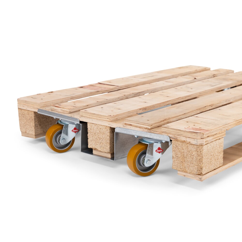 Produktabbildung Nr. 3: Ameise® Europaletten-Roller A-ER1, 2er-Set, Tragkraft 1.000 kg