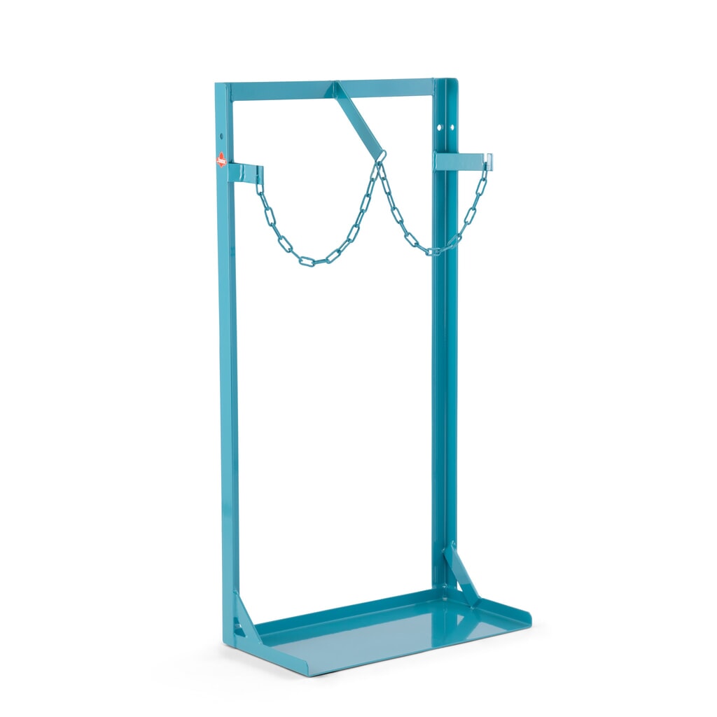 Ameise® Stahlflaschen-Ständer, für 2 Flaschen à 40-50 Liter Produktabbildung Nr. 7: Ameise® Stahlflaschen-Ständer, für 2 Flaschen à 40-50 Liter