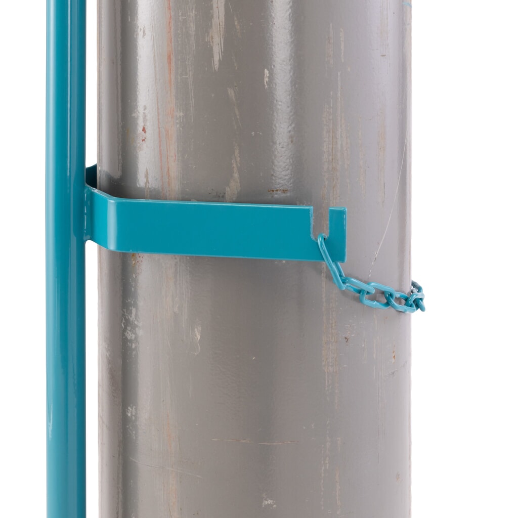 Ameise® Stahlflaschenkarre, für 1 Flasche à 20-50 Liter, Luft-Bereifung Produktabbildung Nr. 6: Ameise® Stahlflaschenkarre, für 1 Flasche à 20-50 Liter, Luft-Bereifung