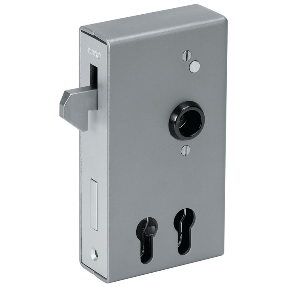 Produktabbildung: AMF Schiebetorschlosskasten 140SD-40PZ, Mass A40xB94,5xC173 mm, DIN links / rechts, Dornmass 30 / 60 mm