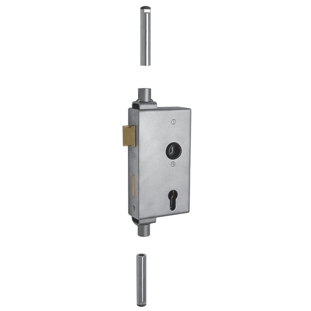 Produktabbildung: AMF Schlosskasten 140UMV, Mass A40xB94xC173 mm, DIN links / rechts, Dornmass 60 mm