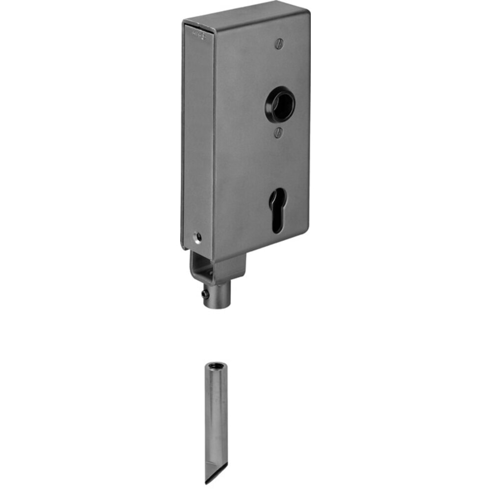 Produktabbildung: AMF Schlosskasten 140V, Mass A40xB94xC173 mm, DIN links / rechts, Dornmass 60 mm