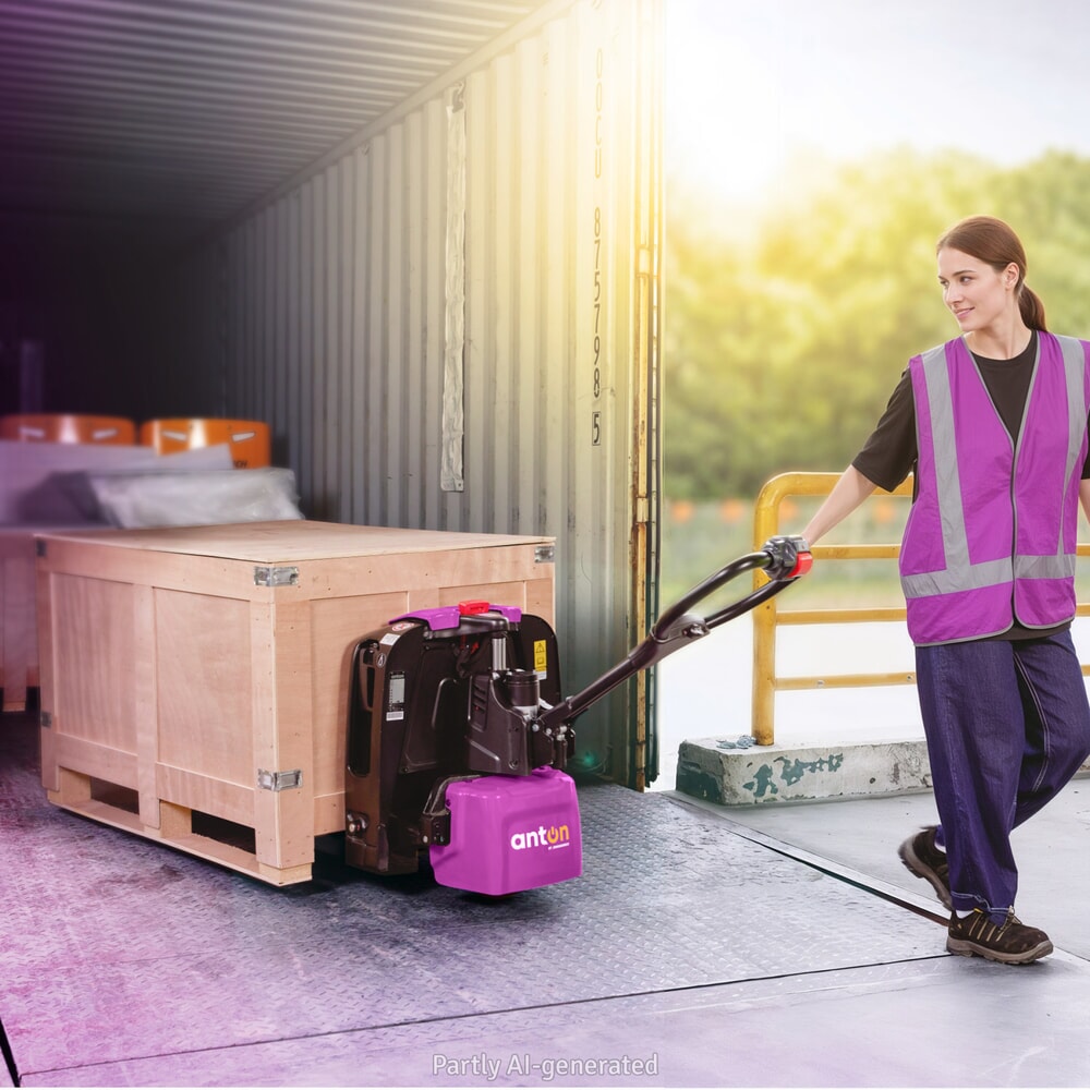Produktabbildung Nr. 13: AntOn by Jungheinrich Elektro-Hubwagen PTL 1.5, extrabreit für Spezialpaletten, Tragfähigkeit 1.500 kg