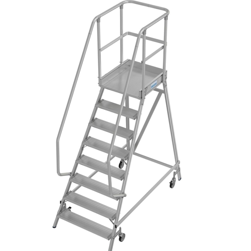 Produktabbildung: KRAUSE® STABILO Podesttreppe, 1-seitig, verfahrbar