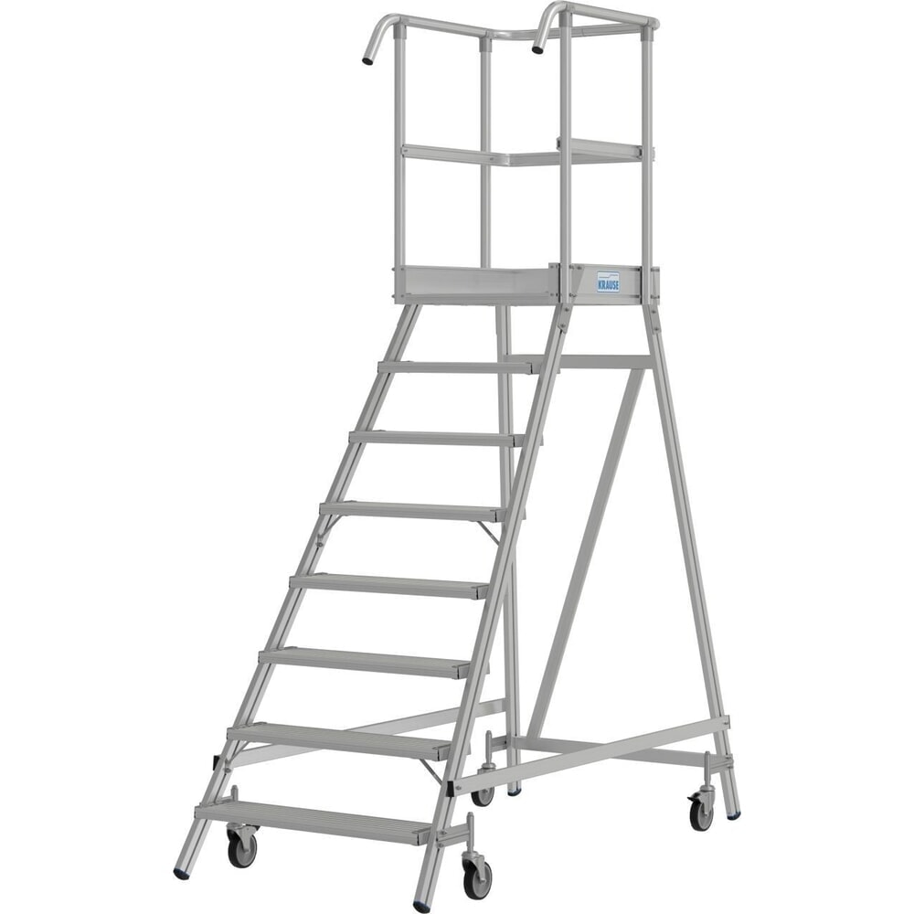 Produktabbildung Nr. 9: KRAUSE® STABILO Podesttreppe, 1-seitig, verfahrbar