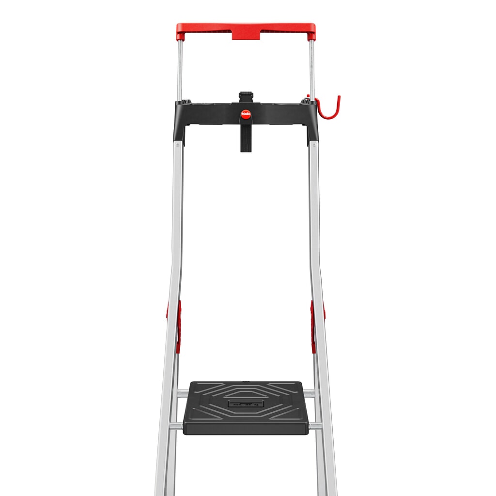 Hailo Stufen-Stehleiter L100 TopLine, Standhöhe 0,63 m Produktabbildung Nr. 3: Hailo Stufen-Stehleiter L100 TopLine, Standhöhe 0,63 m