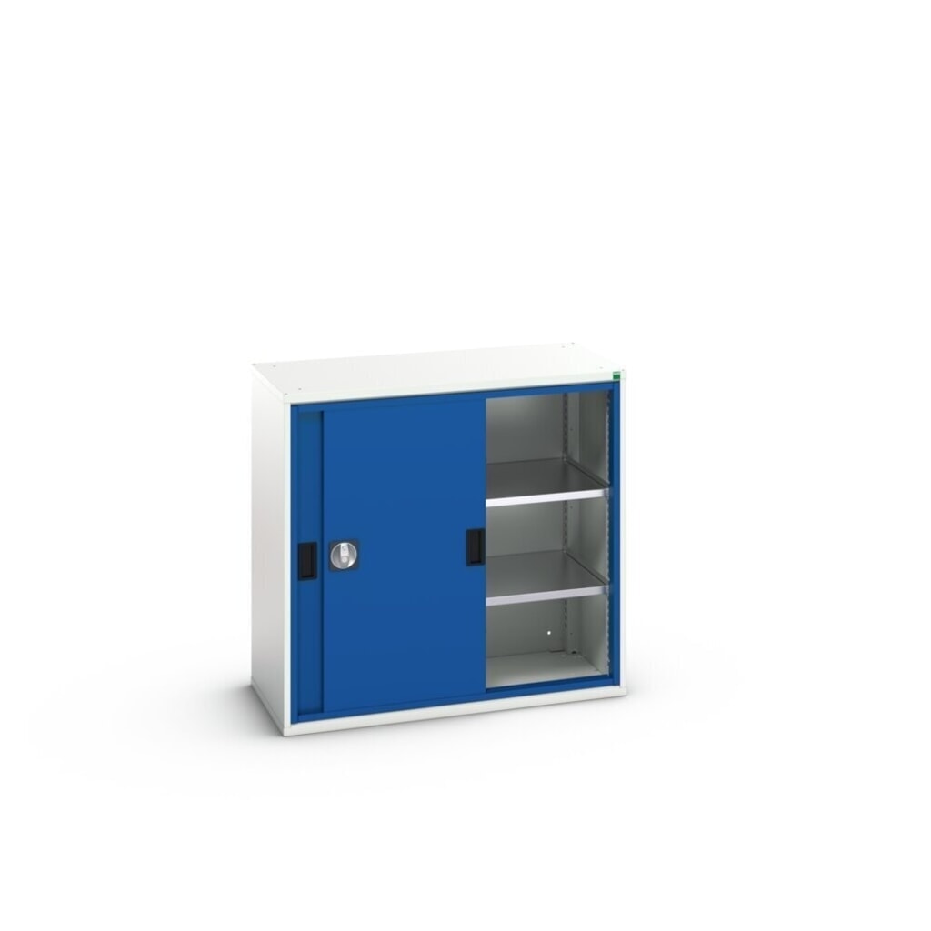 Produktabbildung Nr. 4: bott verso Schiebetürschrank, mit 2 Fachböden, BxTxH: 1050 x 550 x 1000 mm