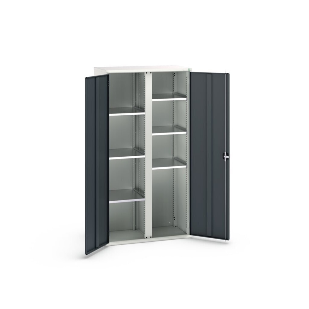 Produktabbildung Nr. 3: bott verso Flügeltürschrank, mit 6 Fachböden, BxTxH: 1050 x550 x 2000 mm