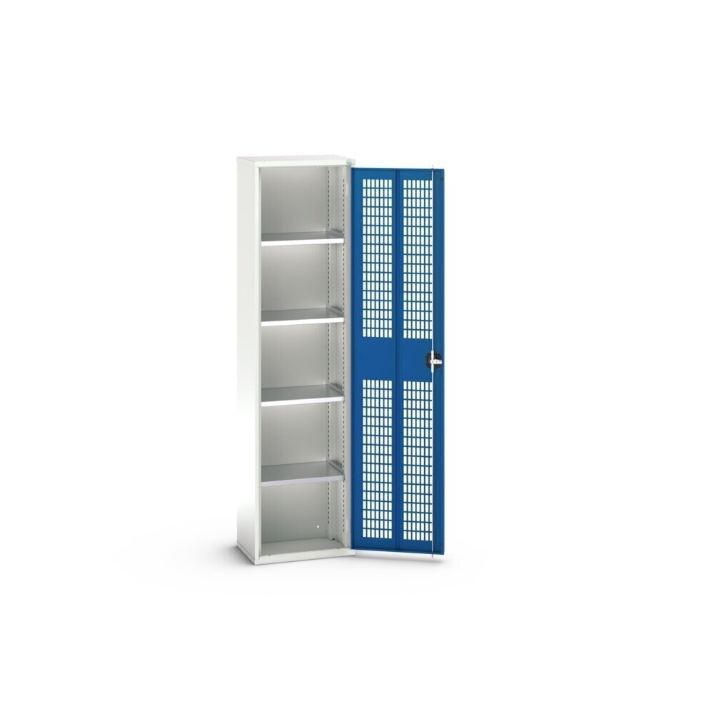 Produktabbildung Nr. 3: bott verso Flügeltürschrank mit Belüftung, mit 4 Fachböden, BxTxH: 525 x 350 x 2000 mm