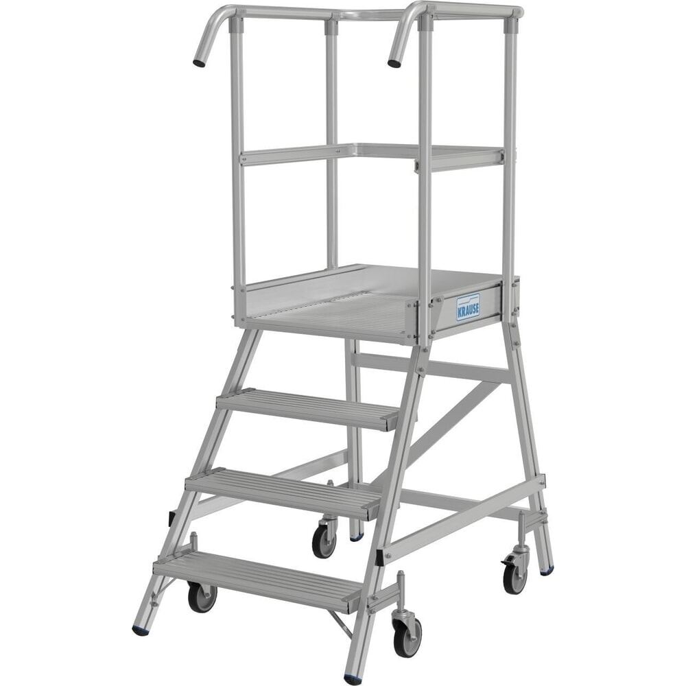 Produktabbildung Nr. 11: KRAUSE® STABILO Podesttreppe, 1-seitig, verfahrbar