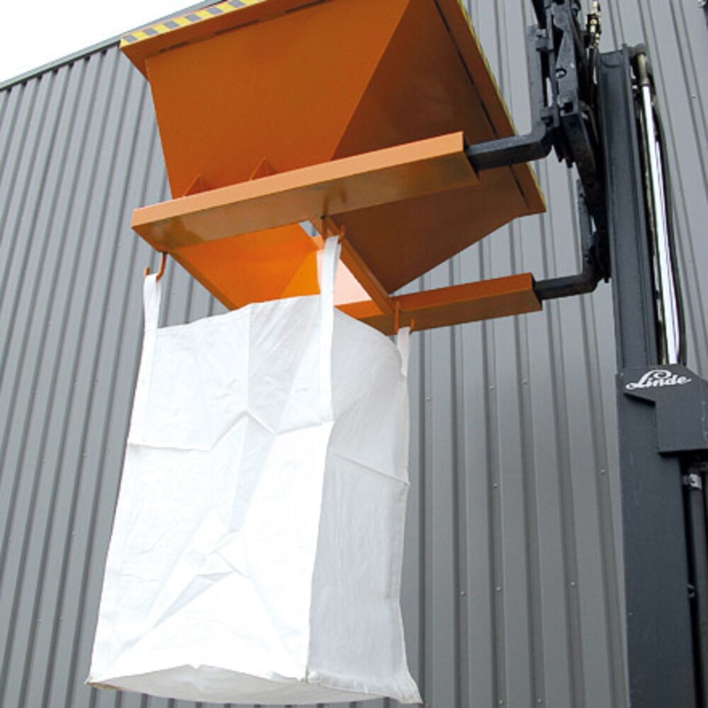 Produktabbildung Nr. 6: Eichinger® Befülltrichter mit Halterung für Big Bags, 2056 reinorange