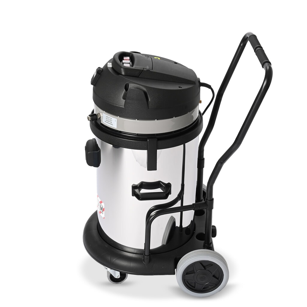 Produktabbildung Nr. 9: Steinbock® Sicherheitssauger trocken VS 2/62 M TC PN, M-Klasse, max. 2.400 W, 62 l, Edelstahl