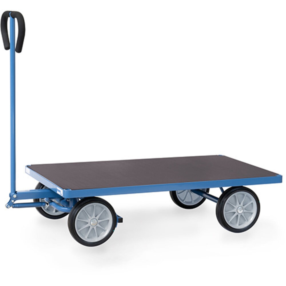 Produktabbildung: fetra® Handwagen mit Luftbereifung, HxBxL 1.192 mm x 609 mm x 1.272 mm, Tragkraft 500 kg
