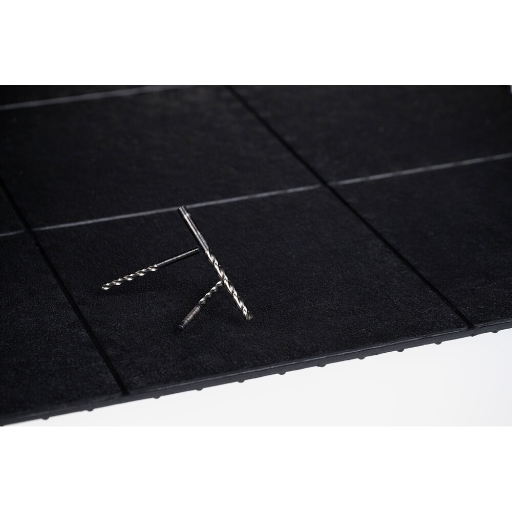 Produktabbildung Nr. 5: Miltex Anti-Ermüdungsmatte Yoga Solid Oil für Trocken- und Nassbereiche, BxL 900 x 900 mm