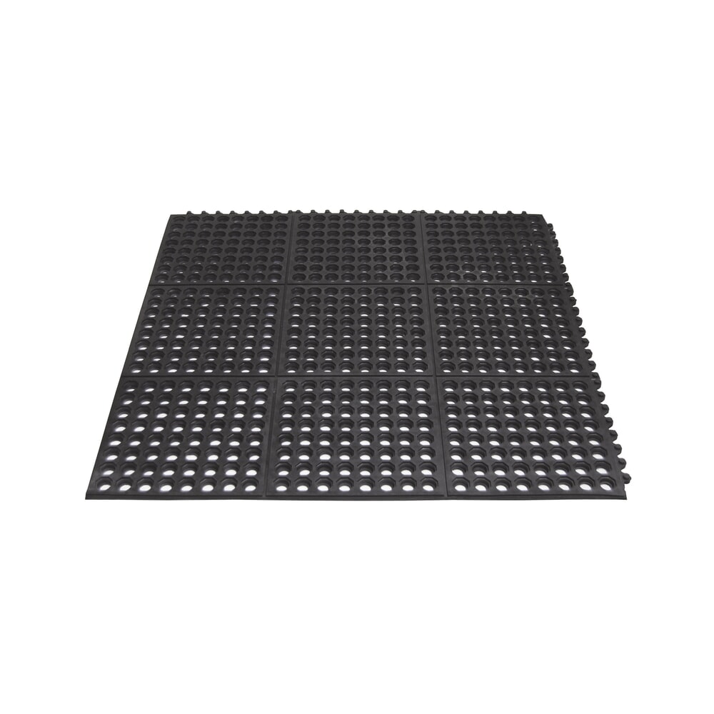 Produktabbildung: Miltex Anti-Ermüdungsmatte Yoga Octa Oil für Trocken- und Nassbereiche,  BxL 900 x 900 mm