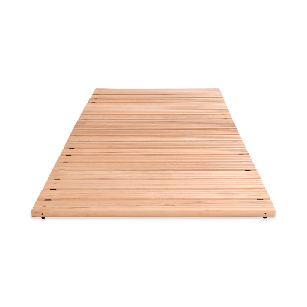 Produktabbildung: Miltex Arbeitsplatzmatte Yoga Holzrost, ohne Auffahrkeile und Abschrägung,  800 mm